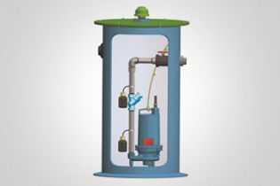 Barnes Hard Pipe Fiberglass Lift Stations